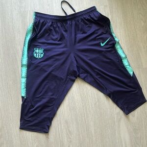 Nike FC Barcelona strike 3/4 pants size XL